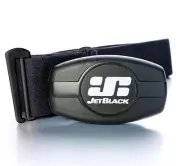 JetBlack Heart Rate Monitor - Dual Band Technology (Bluetooth/Ant +) Soft Strap