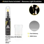 Touch Up Paint For Perodua All Models S17 Silver With Polish Paste