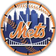 New York Mets Frameless Borderless Wall Clock Nice For Gifts or Decor W137