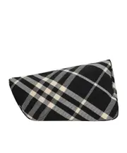 Burberry Shield Check-Jacquard Messenger Bag One size black