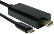 USB-C TO MINI DP CABLE, 4K 60HZ 2M, CONVERT FROM USB-C, CONVERT TO FOR UNBRANDED