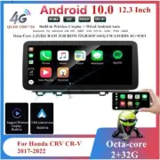 12.3" Android 10 Car Stereo Radio GPS DSP DAB FM AM For Honda CRV Carplay 17-22 (for: Honda)