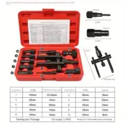 10pcs Motorcycle Bearing Puller Kit Two-Jaw Bearing Removal Tool Puller