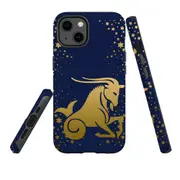 For Apple iPhone 13 Case, Armour Back Cover, Capricorn Drawing