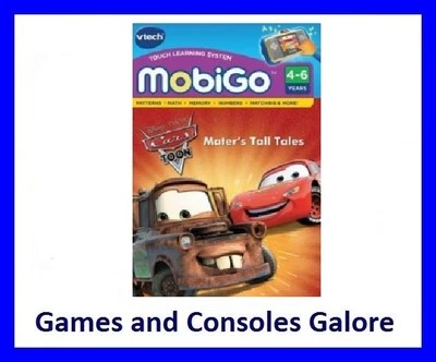 NEW!!! Vtech MobiGo Game DISNEY CARS MATERS TALL TALES, MobiGo 2 or 1 / original