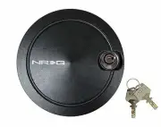 NRG Steering Wheel Quick Release Hub Quick Lock With 2 Keys Black (New Version)