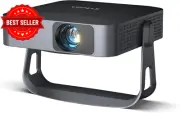 Mini Projector 4K 1080P 600ANSI WiFi Bluetooth Auto Focus Netflix Smart Portable
