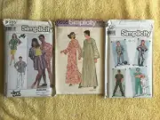 Simplicity Patterns ~ All PATTERNS are Size 34-36 ~ ~ ~ ~ ~ Listing 5966