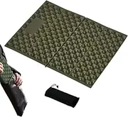 Gitekain Foldable Seat Cushion, Portable Foam Mat, Egg Nest Shape Cushion, Thermal Kneeling Cushion, Seat Cushion with Storage Bag, 15.75x12.01x0.67 inches