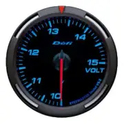 Defi Racer Gauge 60mm Voltage Meter DF11901 Blue