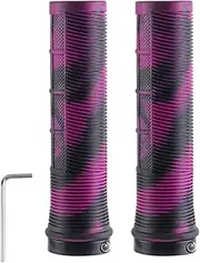 Generic Mountain Bike Handlebar Grip Shock Absorbing Cover for 22.2mm Handlebar (Purple)