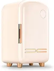 Skincare Fridge 12 Liter, Mini Beauty Fridge for Comestic Storage 8°C+ Intelligent Constant Temperature Control Cosmetics Refrigerator Compact Fridge for Bedroom, Office,C