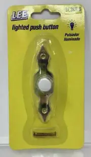 Lee Electrical BC288LB Lighted Screw Back Doorbell Illuminated Push Button 16 V