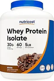 Nutricost Whey Protein Isolate 5LBS Mocha