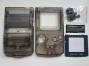 clear black Full Housing Shell Case Button Sets for Nintendo Game Boy Color GBC