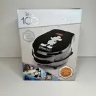 Mini Waffle Maker ~ Disney 100 Makes 4" MICKEY WAFFLES DHA-46M Non-Stick *NEW*