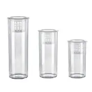 Hydroponic Plant Vase Cylindrical Straight Design Fish Tank for Home Decor