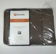 XtremeMac Brown Protective Canvas Sleeve for 15" Laptop