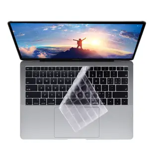 筆電鍵盤膜 MacBook Pro13 14 15 16吋 M3 A2918 Air 2024 A3113高清透明膜超薄