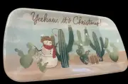 St. Nicholas Square® Texas Melamine Treat Tray