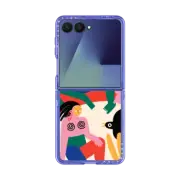 Galaxy Z Flip7 Impact Magnetic Case Two girls by Minerva GM