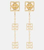 [Givenchy] Givenchy 4G Liquid earrings One Size yellow