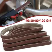20Pcs Sanding Belts Aluminum Oxide Belt Sander Belt 40/60/80/120 Assorted paRMS