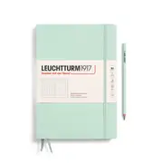 Notebook Hardcover Composition, Dotted, 219 Numbered Pages (Mint Green) - B5