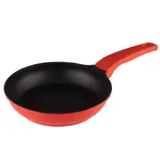Avanti 14cm Mini Frypan Non-Stick Aluminium Frying Pan Induction Cookware Red