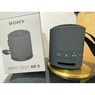 日本🇯🇵 SONY SRS-XB100 IP67 藍牙5.3 免持通話 雙機配對 可攜式 無線 美國亞馬遜購入