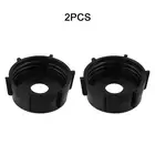 Effortless Installation 2PC Jar Base Hat for Oster Blenders Black Color
