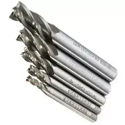 5Pcs CNC Straight Drill Bits HSS Shank 4 Flutes Engraving Milling Cutters Bit