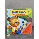 [二手英文童書］精裝硬頁書BIZZY BEAR’S BIG BUILDING BOOK