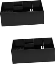 minkissy Pcs Hairdressing Tool Storage Holder Scissor Holder Organizer Styling Tool Box Salon Scissors Base Abs Material Organizer