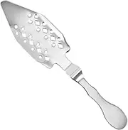 Absinthe Spoon Stainless Steel 304 Sugar Cube Strainer Supplies Bitters Filter Spoon Bartending Spoon,Drinking Spoons, Multi-use Absinthe Spoon, Stainless Steel Absinthe Colander Slotted Spoon