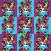 Alice X9 by Crisis Chris BLOTTER ART perforated tabs psychedelic