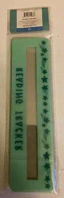 READING TRACKER 10 COUNT BOOK MARKERS STORY BOARD NEW FREESHIP
