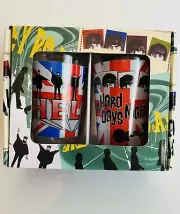Radio Days Glassware Set Beatles 1985