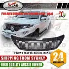 NEW Black Front Mesh Grill Grille For Mitsubishi Triton MR 2018 2019 2020-2023
