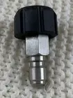 MTM Hydro 14mm Twist Seal Coupler X 3/8" Stainless QC Plug 24.5014