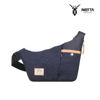 在飛比找momo購物網優惠-【NETTA】牛仔輕量斜背包(個性牛仔系列 輕量斜背包)