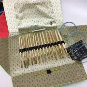 addi Click Bamboo Interchangeable Knitting Needles, Sizes US 4 - US 11