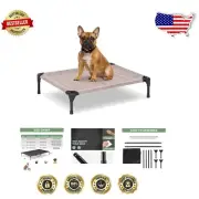 Portable Elevated Dog Hammock Bed - Cooling Elevated Style for Outdoors - 32"