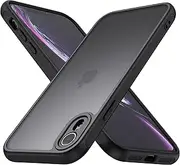 Matte Case for iPhone XR Case 6.1-Inch, Shockproof Drop Protection Anti-Fingerprint, Frosted Translucent Back Phone Cover for iPhone XR