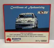 1:18 Certificate: 1990 Bathurst winning Group A 'SS' HRT Commodore