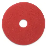 Americo Manufacturing Co 404414 Buffing Pads, 14" Diameter, Red, 5/ct