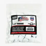 SureShot CleanPatches: 1000 White 3/4-Inch Rimfire Cleaning Squares for .17 & .1