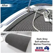 Dark Grey Boat Flooring Mat EVA Foam Boat Decking Sheet 60×240cm Marine Flooring
