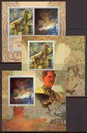 Alphonse Mucha - Czech Painter Art-Nouveau Alfons MUCHA - MNH** SN.