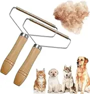 Portable Lint Remover, Clothes Fuzz Shaver - Reusable Double Sided Lint Remover Travel Brush for Removing Lint Pet Hair Dust in Clothes and Furniture (2 Pack)